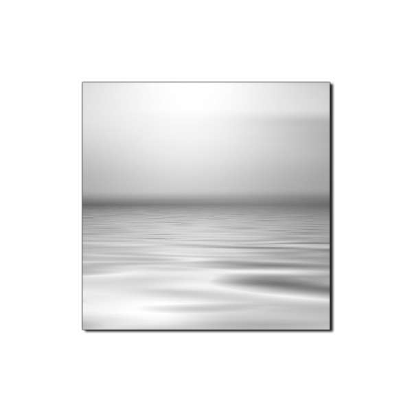 Obraz na plátně - Klidné moře při západu slunce - čtverec